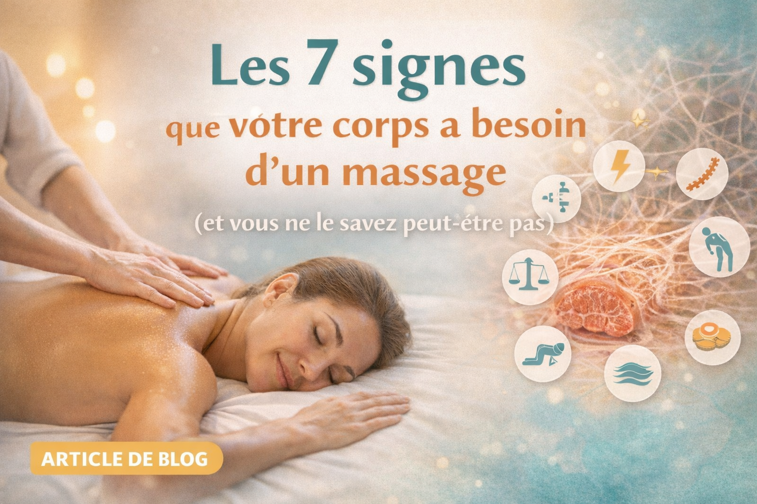 Les 7 signes que votre corps a besoin d&rsquo;un massage (et vous ne le savez peut-être pas)