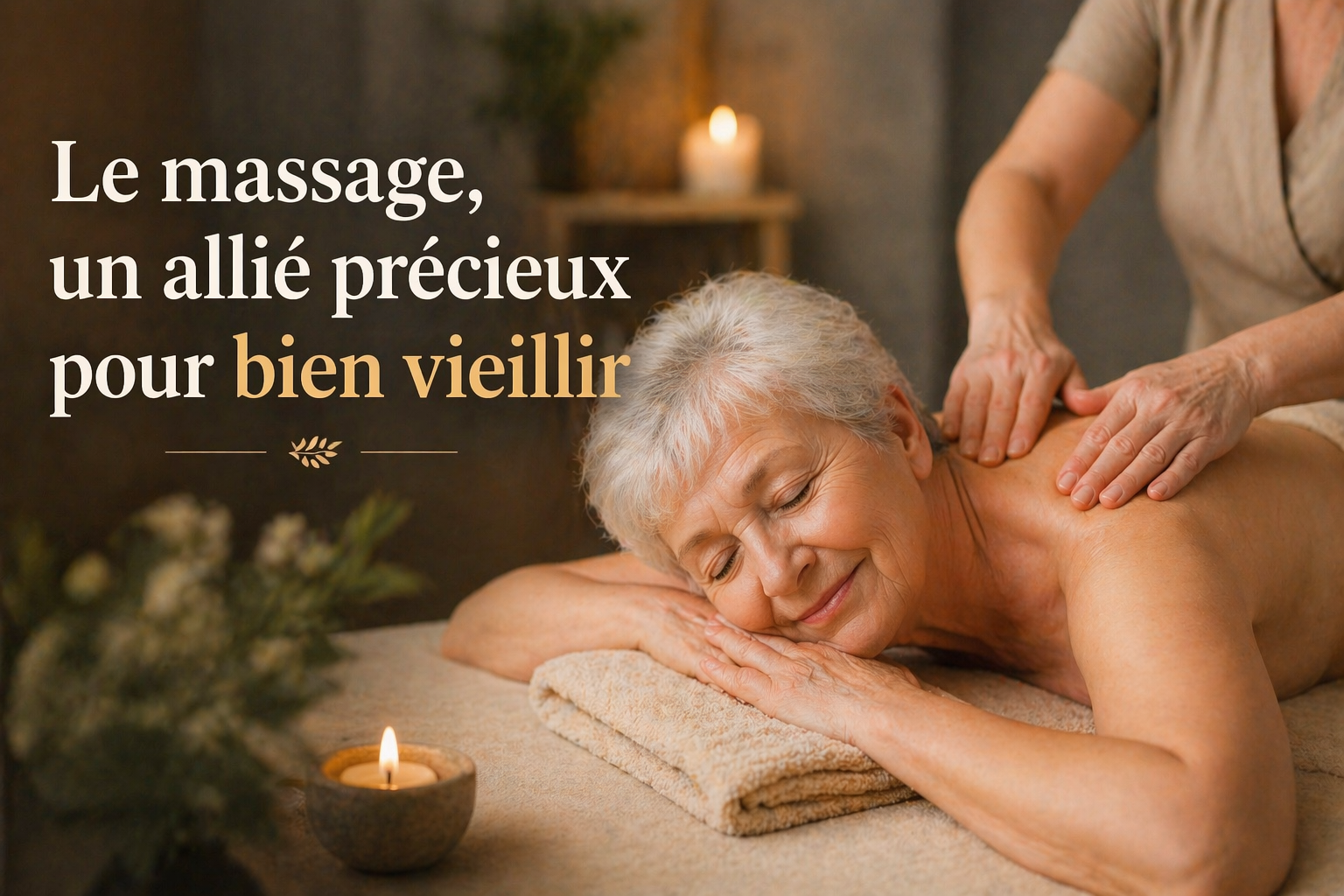 Le massage, un allié précieux pour bien vieillir